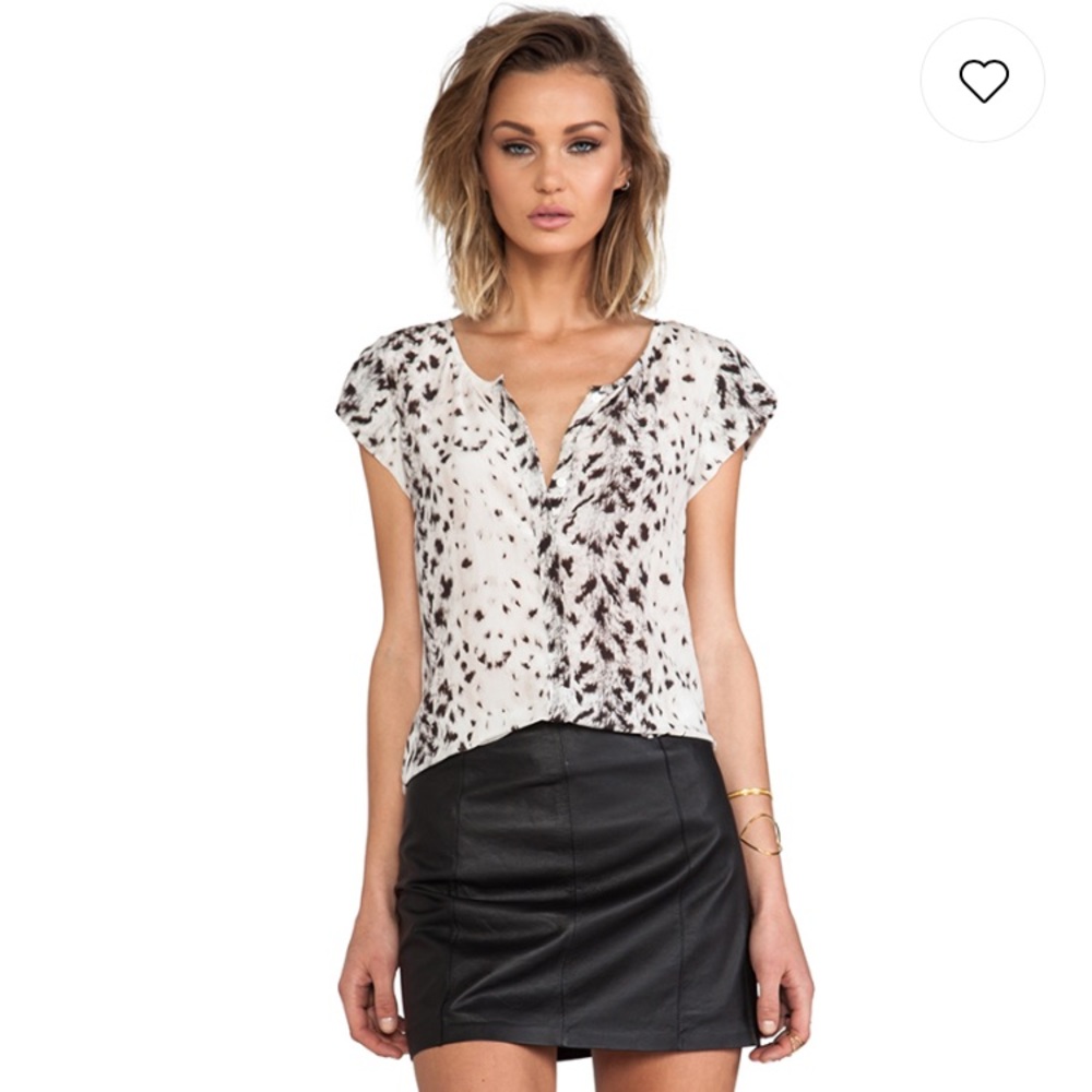 Joie: Iva Leopard Print Tank in New Moon